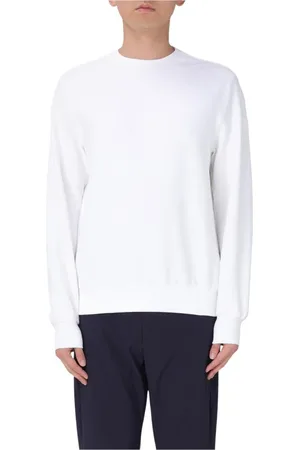 Colmar Sweatshirts & Hoodies, Heren, Wit, 2Xl, Zwarte Crewneck Sweater