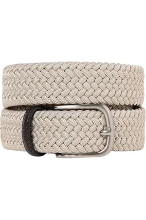 BROOKSFIELD Accessoires, Heren, , 95 CM, Marineblauw Gevlochten Riem
