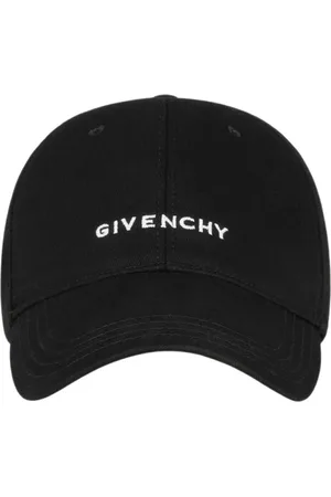 Givenchy Accessoires, Heren, Zwart, ONE Size, Katoen, Logo Baseball Cap in Klassiek Zwart