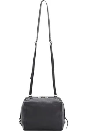 Givenchy Tassen, Heren, Zwart, ONE Size, Leer, Zwarte Schoudertas Stijlvol Accessoire