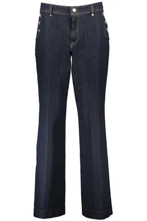 Guess Jeans, Dames, Blauw, W29 L34, Blauwe Skinny Jeans Wijde Pijpen