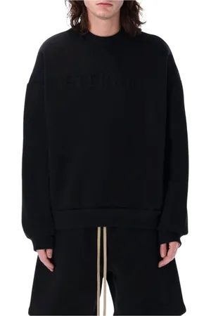 FEAR OF GOD Sweatshirts & Hoodies, Heren, Zwart, S, Katoen, Tijdloos Zwart Pak