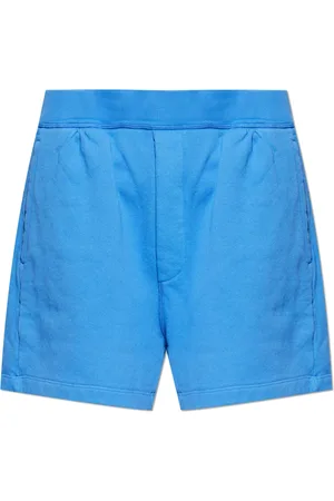 Dsquared2 Korte broeken, Heren, Blauw, L, Katoen, Shorts capsule Summer Lovers
