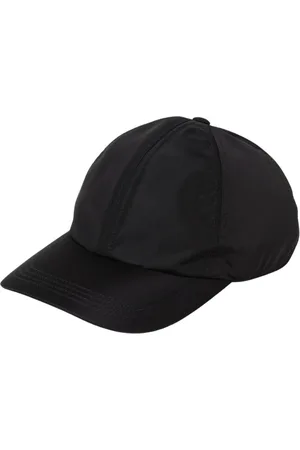 Dolce & Gabbana Accessoires, Heren, Zwart, 59 CM, Nylon, Zwarte Nylon Baseballpet