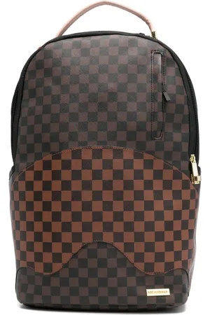 Sprayground Tassen, unisex, Bruin, ONE Size, Stijlvolle Bucket Bag & Rugzak Marrone E Nero