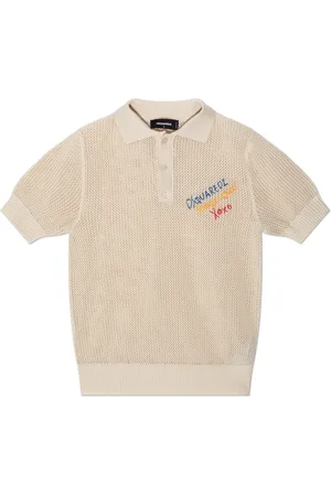 Dsquared2 Tops, Dames, , 2Xs, Katoen, Polo capsule Summer Lovers