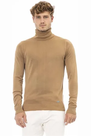 BALDININI Truien, Heren, , L, Kasjmier, Cashmere Turtleneck Sweater