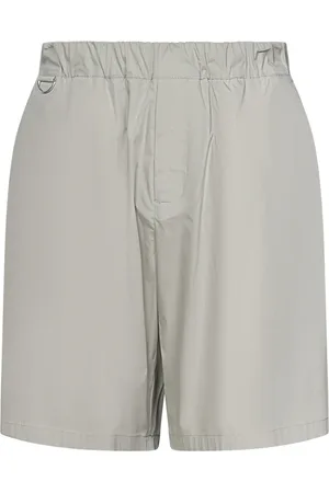 LOW BRAND Korte broeken, Heren, Grijs, M, Katoen, Grijze Bermuda Shorts Stijlvol Ontwerp