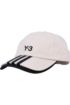 Y-3 Accessoires, Heren, Wit, M, Katoen, Witte Baseballpet Klassiek Logo