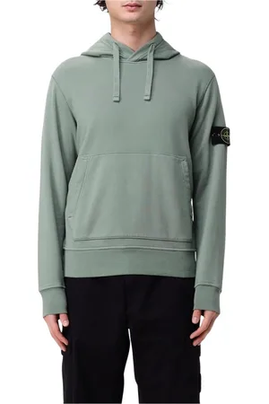 Stone Island Sweatshirts & Hoodies, Heren, Groen, XL, Katoen, Royal Blue Hoodie Sweatshirt