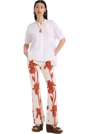 La DoubleJ Broeken, Dames, Veelkleurig, L, Zaterdagavond Broek