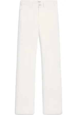 Céline Jeans, Heren, Wit, W30, Denim, Witte Denim Jeans Aw 24