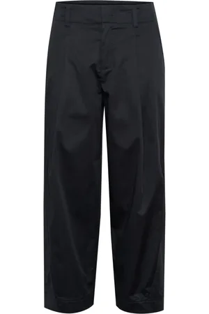 Part Two Broeken, Dames, Zwart, 2Xs, Katoen, Moderne Zwarte Katoenen Broek