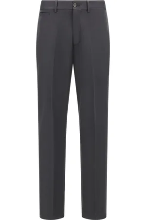 Boggi Milano Broeken, Heren, Zwart, W31, Katoen, Stretch katoen en linnen broek