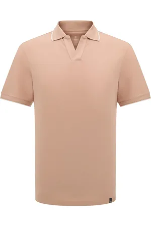Boggi Milano Tops, Heren, Rood, XL, Katoen, Hoogwaardig Piqué Polo Shirt