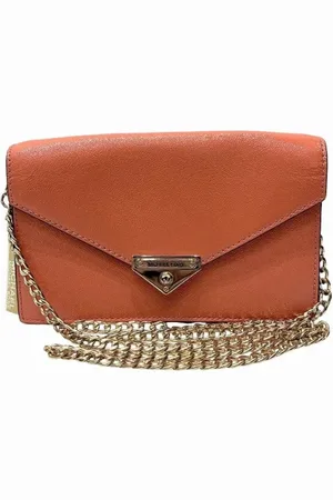 Michael Kors Pre-owned, Dames, Roze, ONE Size, Leer, Pre-owned Leather clutches