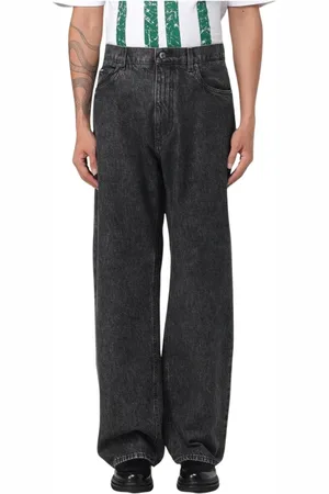 Dolce & Gabbana Jeans, Heren, Zwart, S, Zwarte relaxte jeans