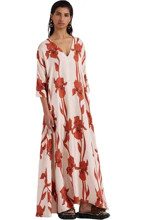 La DoubleJ Kleedjes, Dames, Veelkleurig, XL, Muumuu Jurk
