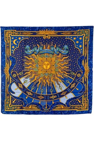 Hermès Pre-owned, Dames, Veelkleurig, ONE Size, Pre-owned Silk scarves