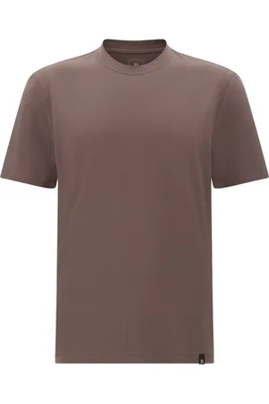Boggi Milano Tops, Heren, , L, Katoen, T-shirt van stretch Supima-katoen