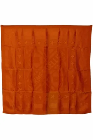 Hermès Pre-owned, Dames, Oranje, ONE Size, Pre-owned Silk scarves