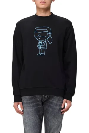 Karl Lagerfeld Sweatshirts & Hoodies, Heren, Zwart, 2Xl, Sweatshirts & Hoodies