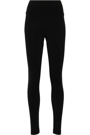 Wolford Broeken, Dames, Zwart, S, Wol, Zwarte Elastische Taillebroek