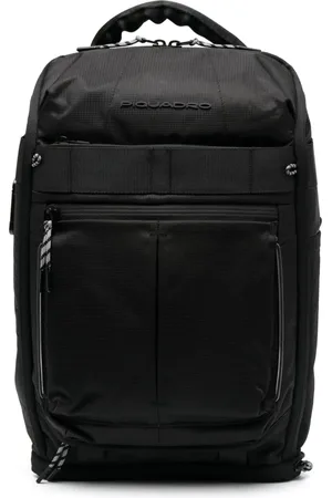 Piquadro Tassen, unisex, Zwart, ONE Size, Stoffen Laptop Rugzak