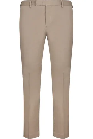 PT Torino Broeken, Heren, , L, Witte Straight Cut Broek