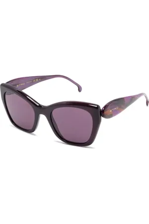Etro Accessoires, Dames, Paars, 54 MM, 0084S 0T7Ur Zonnebrillen