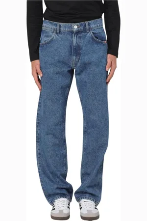 AMISH Jeans, Heren, Blauw, W30, Denim, Klassieke Denim Jeans