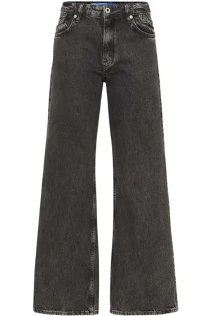 Karl Lagerfeld Jeans, Dames, Zwart, W30, Katoen, Jeans baggy