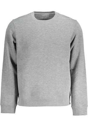 Calvin Klein Sweatshirts & Hoodies, Heren, Grijs, M, Kleding