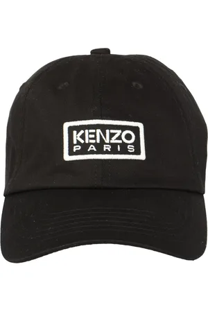 Kenzo Accessoires, Heren, Zwart, ONE Size, Katoen, Stijlvolle CAP Hoeden
