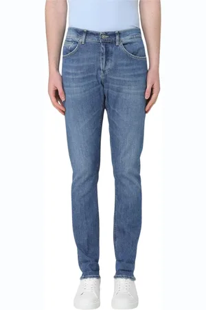 Dondup Jeans, Heren, Blauw, W38, Denim, Klassieke Denim Jeans