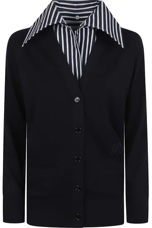 Patou Truien, Dames, Blauw, S, Blauwe Trui Chique Stijl