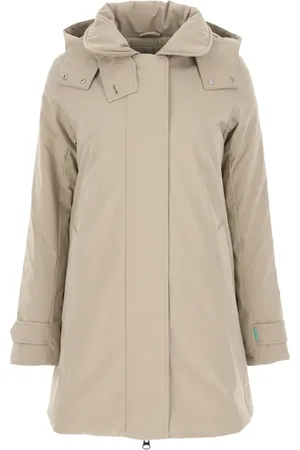 save the duck Jassen, Dames, , L, Polyester, Capuchonjas Woestijn