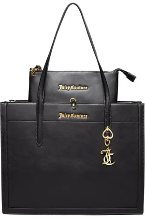 Juicy Couture Tassen, Dames, Zwart, ONE Size, Lily Grote Winkel PU Zwart