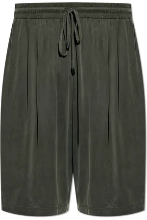 Giorgio Armani Korte broeken, Heren, Groen, XL, Shorts met zakken