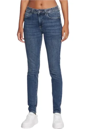 Liu Jo Jeans, Dames, Blauw, W24, Katoen, Skinny Fit Katoen Stretch Blauwe Jeans