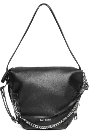 Juicy Couture Tassen, Dames, Zwart, ONE Size, Leer, Sue Hobo Rugzak PU Zwart