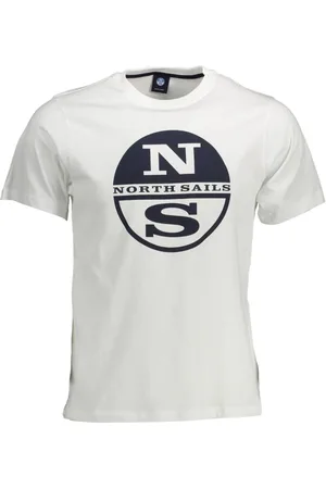 North Sails Tops, Heren, Wit, 3Xl, Witte Heren T-shirt Korte Mouw