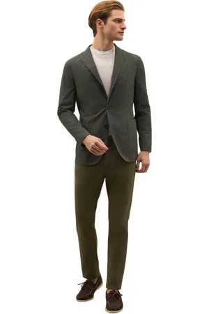 Boglioli Jassen, Heren, Groen, 2Xl, Katoen, Gekleurd gemengd katoen K-jack