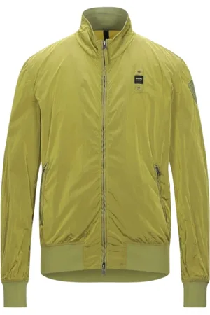 Blauer Jassen, Heren, Groen, S, Nylon, Gele Bomberjack Jacobs Model