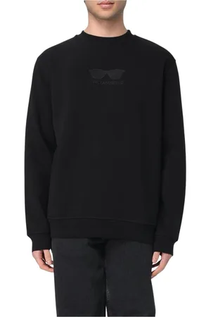 Karl Lagerfeld Sweatshirts & Hoodies, Heren, Zwart, M, Sweatshirts & Hoodies