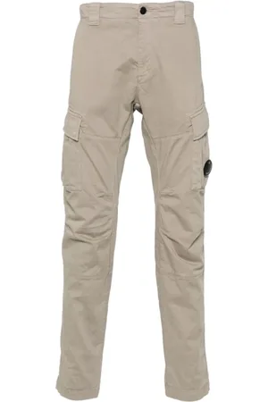 C.P. Company Broeken, Heren, Grijs, M, Katoen, Cargo Zak Broek