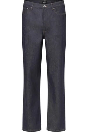 A.P.C. Jeans, Heren, Zwart, W31, Katoen, Vintage Straight Cut Jeans