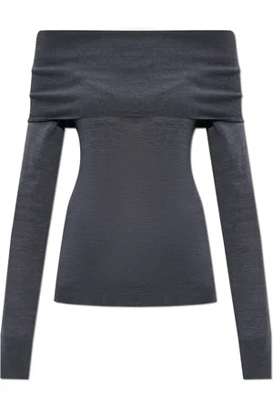 Stella McCartney Truien, Dames, Grijs, S, Wol, Wollen trui