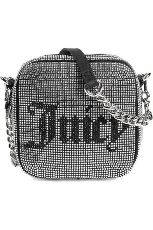 Juicy Couture Tassen, Dames, Zwart, ONE Size, Polyester, Hazel Vierkante Clutch Polyester Zwart