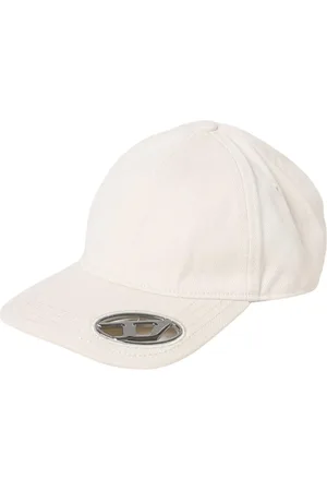 Diesel Accessoires, Heren, , ONE Size, Katoen, Metal D Logo Baseball Cap